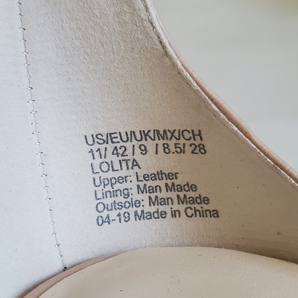 Kenneth Cole Reaction Lolita nude heels - Picture 9 of 10